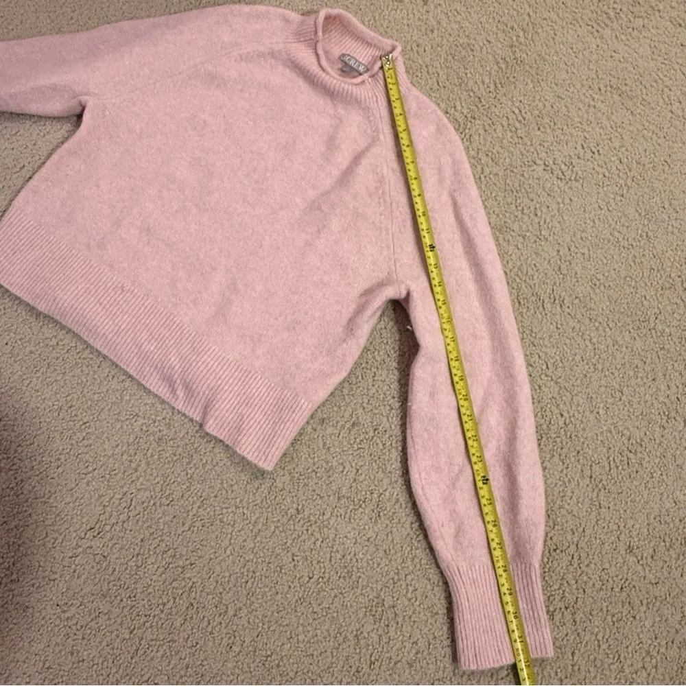 J. Crew Soft Pink Turtleneck Sweater